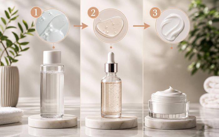 Article Image for The Best Order to Apply Toner, Serum, and Moisturizer