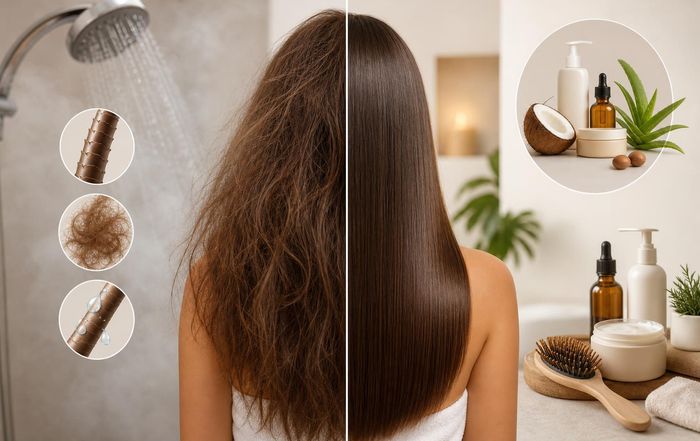 Article Image for Why Your Hair Gets Frizzy After Washing and How to Fix It